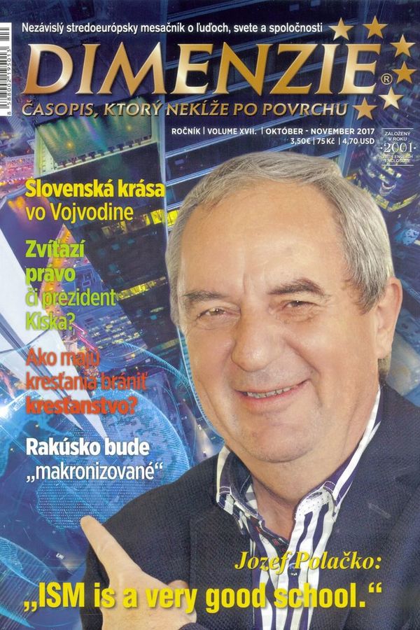 Študent je klient (časopis Dimenzie) | Vysoká škola medzinárodného podnikania ISM Slovakia v Prešove